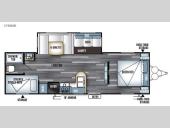 Floorplan - 2016 Forest River RV Salem 27DBUD