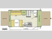 Floorplan - 2016 Starcraft Travel Star 186RD