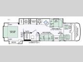 Floorplan - 2016 Thor Motor Coach Palazzo 33.2