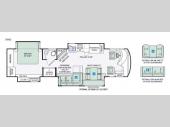 Floorplan - 2016 Thor Motor Coach Tuscany XTE 36MQ