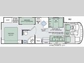 Floorplan - 2016 Thor Motor Coach ACE 30.2