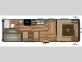 Floorplan - 2016 Keystone RV Hideout 260LHS