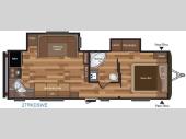Floorplan - 2016 Keystone RV Hideout 27RKDSWE
