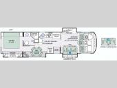 Floorplan - 2016 Thor Motor Coach Challenger 37KT