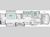 Floorplan - 2016 Thor Motor Coach Challenger 37TB