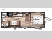 Floorplan - 2016 Forest River RV Wildwood X-Lite 241QBXL