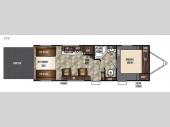 Floorplan - 2016 Forest River RV Vengeance Super Sport 25V