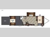 Floorplan - 2016 Forest River RV Vengeance Super Sport 29V
