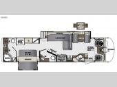 Floorplan - 2016 Forest River RV Georgetown XL 369DS