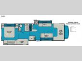 Floorplan - 2016 Coachmen RV Leprechaun 320BH Ford 450
