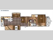 Floorplan - 2016 Prime Time RV Sanibel 3701