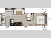 Floorplan - 2016 Keystone RV Passport 2890RLWE Grand Touring