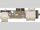 Floorplan - 2016 Keystone RV Cougar 337FLS