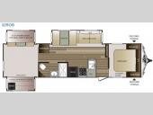 Floorplan - 2016 Keystone RV Cougar X-Lite 32ROB