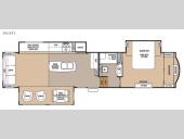 Floorplan - 2016 Forest River RV Cedar Creek 36CKTS