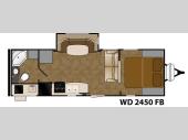 Floorplan - 2015 Heartland Wilderness 2450FB