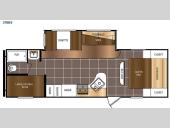 Floorplan - 2016 Prime Time RV Avenger ATI 27BBS