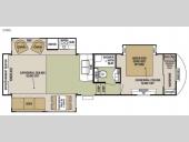 Floorplan - 2016 Forest River RV Cedar Creek Silverback 29RE