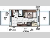 Floorplan - 2016 Forest River RV Flagstaff Shamrock 17