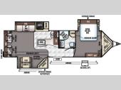 Floorplan - 2016 Forest River RV Flagstaff V-Lite 30WRLIKS