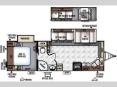 Floorplan - 2016 Forest River RV Rockwood Ultra Lite 2608WS