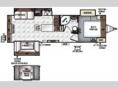 Floorplan - 2016 Forest River RV Rockwood Ultra Lite 2703WS
