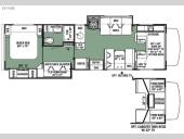 Floorplan - 2016 Forest River RV Forester 3171DS Ford