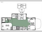 Floorplan - 2016 Forest River RV Forester MBS 2401S