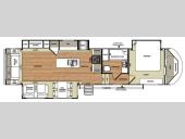 Floorplan - 2016 Forest River RV Salem Hemisphere Lite 337BAR