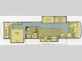 Floorplan - 2006 Newmar Ventana 3937