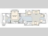 Floorplan - 2006 Monaco Diplomat 40DST