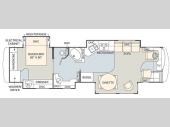 Floorplan - 2006 Monaco Diplomat 40PAQ