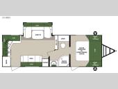Floorplan - 2016 Forest River RV Surveyor 251RKS