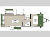 Floorplan - 2016 Forest River RV Surveyor 265RLDS