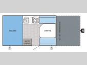 Floorplan - 2016 Jayco Jay Series Sport Hardwall 12HFD