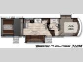 Floorplan - 2016 Grand Design Momentum M-Class 328M