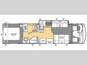 Floorplan - 2007 Coachmen RV Mirada 290 KS