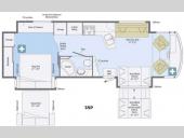 Floorplan - 2016 Winnebago Adventurer 35P
