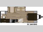 Floorplan - 2016 Cruiser Shadow S-260BHS
