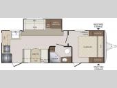 Floorplan - 2016 Keystone RV Bullet 248RKS