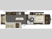 Floorplan - 2016 Keystone RV Alpine 3601RS
