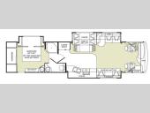 Floorplan - 2007 Fleetwood RV Discovery 39S