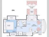 Floorplan - 2016 Itasca Sunstar LX 27N