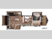 Floorplan - 2016 Highland Ridge RV Open Range 3X 349RLS