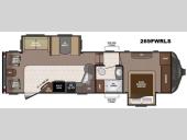 Floorplan - 2016 Keystone RV Sprinter 269FWRLS