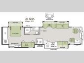 Floorplan - 2016 Tiffin Motorhomes Allegro RED 38 QBA