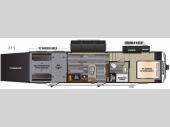 Floorplan - 2016 Keystone RV Impact 311