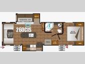 Floorplan - 2016 Outdoors RV Timber Ridge 260CIS