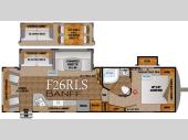 Floorplan - 2015 Outdoors RV Glacier Peak F26RLS