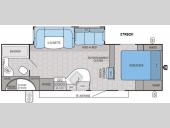 Floorplan - 2016 Jayco White Hawk 27RBOK